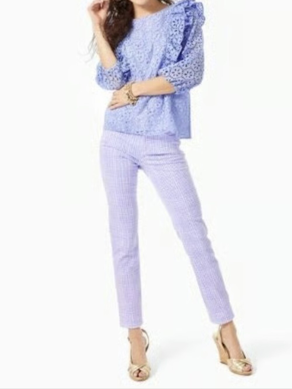 Lilly Pulitzer South Ocean High Rise Skinny Jeans Size 14